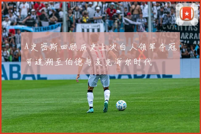 A史密斯回顾历史上次白人领军夺冠可追溯至伯德与麦克海尔时代